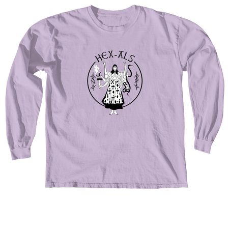 Hex ALS, a Orchid Comfort Colors Long Sleeve Tee