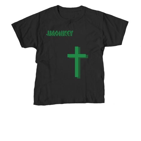 Jmonkey merch, a Black Youth Unisex Tee
