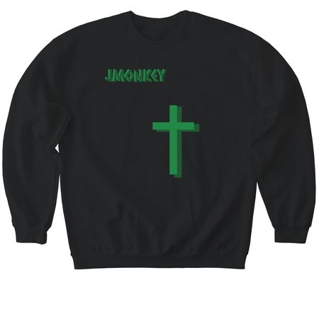 Jmonkey merch, a Black Softstyle Crewneck Sweatshirt