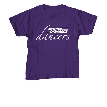 Motion Dynamics Dancers Merchandise, a Purple Youth Unisex Tee