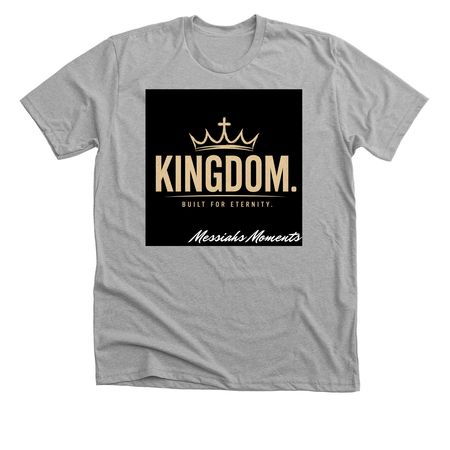 Messiahs Moments Designs, a Athletic Heather Premium Unisex Tee