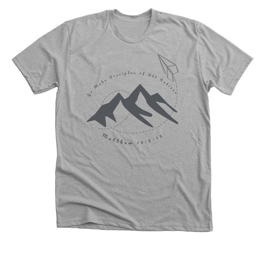 Joanna's Missions Apparel, a Athletic Heather Premium Unisex Tee