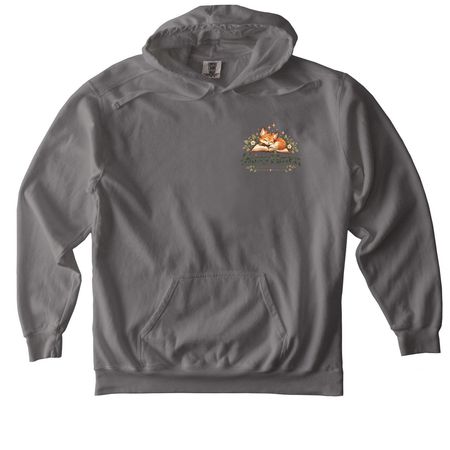 Story Haven Writing Club, a Grey Comfort Colors Pullover Hoodie