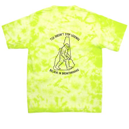 Legends, a Lemon Lime Youth Crystal Tie Dye Tee