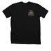 Goldie The Fire Goat, a Solid Black Blend Premium Unisex Tee