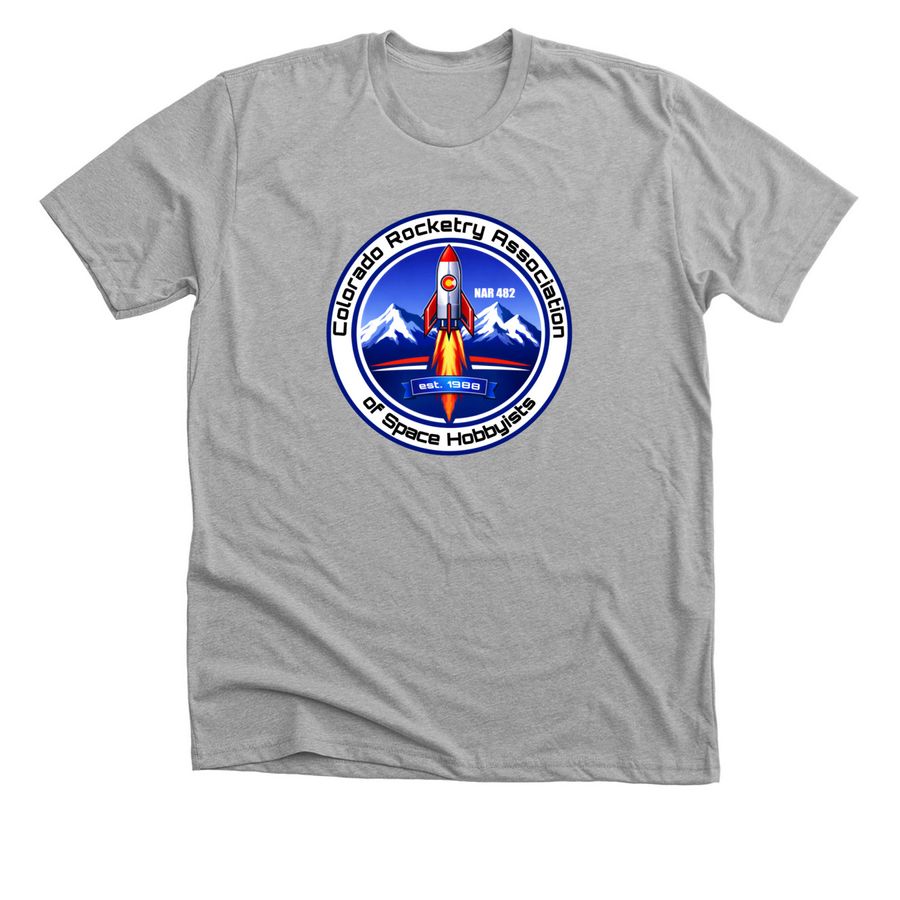 CRASH 2026, a Athletic Heather Premium Unisex Tee