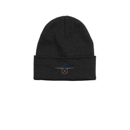 Logo Beanie, a Black Printed Base Camp Beanie