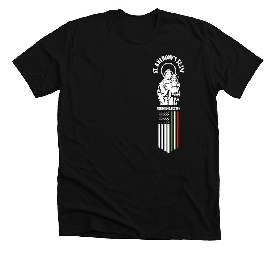 St. Anthony's Feast, a Solid Black Blend Premium Unisex Tee