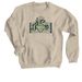 LET HIM DIE (SANHEDRIN 75A), a Sand Crewneck Sweatshirt