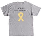 ACP 12 Strike out cancer, a Sport Grey Classic Unisex Tee (back-view)