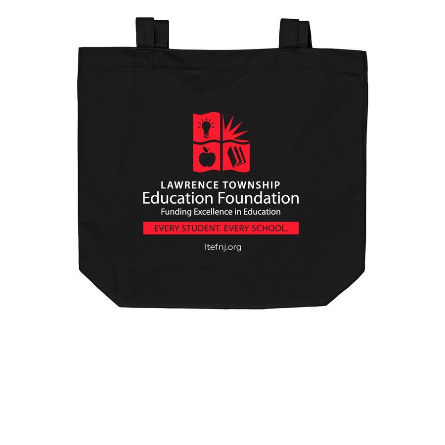 LTEF Tote Bag, a Black Organic Cotton Tote Bag