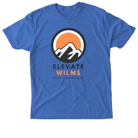 Elevate Wilms, a Vintage Royal Triblend Unisex Tee