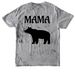 MAMA Bear Tee, a Smoke Comfort Colors Colorblast Tee (back-view)