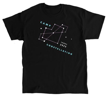 *LIMITED EDITION* 2025 Camp Constellation Tee, a Black Classic Unisex Tee