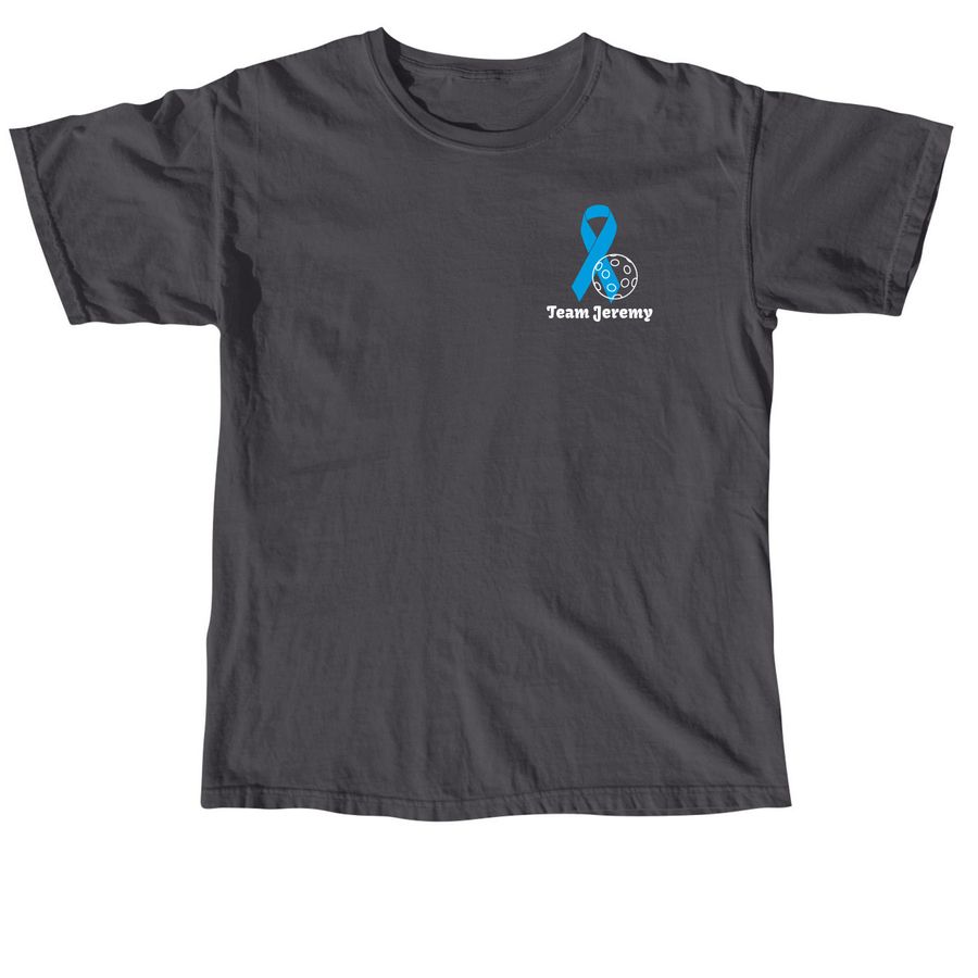 Team Jerry, a Graphite Comfort Colors Unisex Tee
