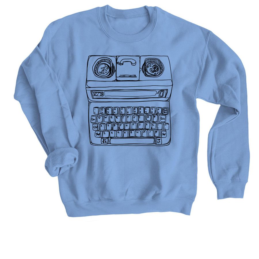 LIMITED TIME TTY MERCH!, a Carolina Blue Crewneck Sweatshirt