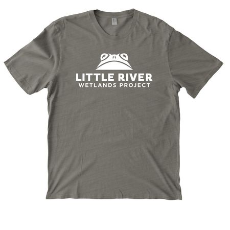 LRWP VOLUNTEER, a Driftwood Grey Allmade Organic Cotton Mineral Dye Tee