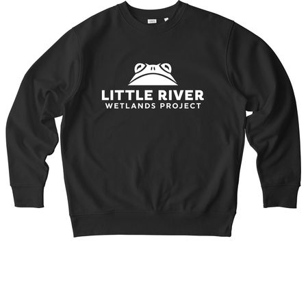 LRWP VOLUNTEER, a Black Stanley/Stella Unisex Changer 2.0 Crewneck Sweatshirt