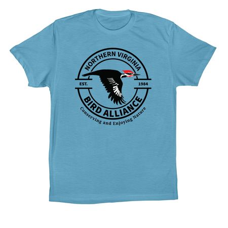 NVBA Official Shirts, a Ocean Blue Premium Cotton Tee