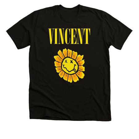 Vincent Nirvana, a Solid Black Blend Premium Unisex Tee