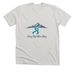 Katie P. Pittsburgh to Peru, a Heather Cement Premium Unisex Tee