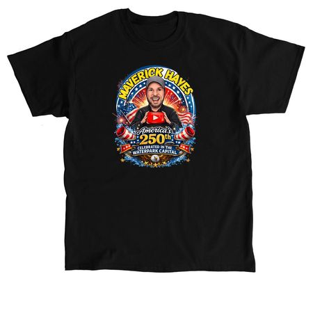 Semiquincentennial 3, a Black Classic Unisex Tee