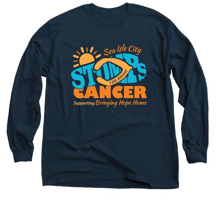 STOMP 2026 Apparel ? Full Color, a Navy Classic Long Sleeve Tee