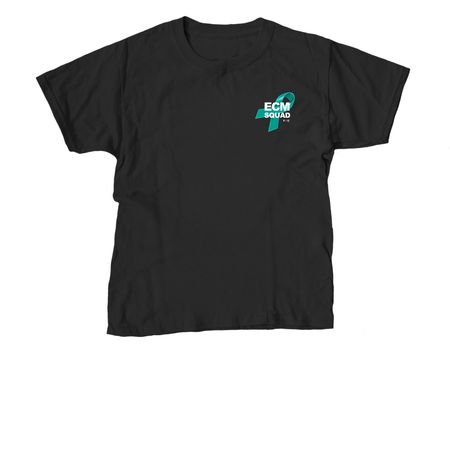 ECM Squad Shirts F/C, a Black Youth Unisex Tee