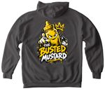 Hoodie Collection, a Pepper Comfort Colors Pullover Hoodie (back-view)