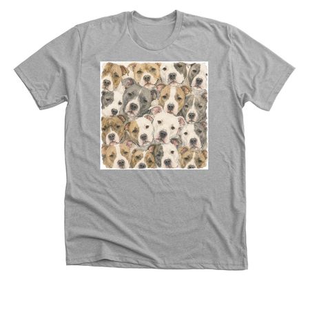 Pit Bull&nbsp;, a Athletic Heather Premium Unisex Tee