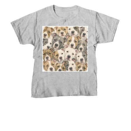 Pit Bull&nbsp;, a Sport Grey Youth Unisex Tee