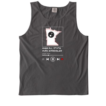All-State MUSICIAN 2026-27, a Pepper Comfort Colors Tank Top