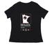 All-State MUSICIAN 2026-27, a Black Women's Relaxed V-Neck Tee