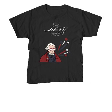 Patrick Henry 2, a Black Youth Unisex Tee