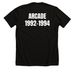 STEPHEN PEARCY?S ARCADE group circa 1992-1994, a Solid Black Blend Premium Unisex Tee (back-view)