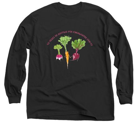 Celebrating 40 Years, a Black Classic Long Sleeve Tee