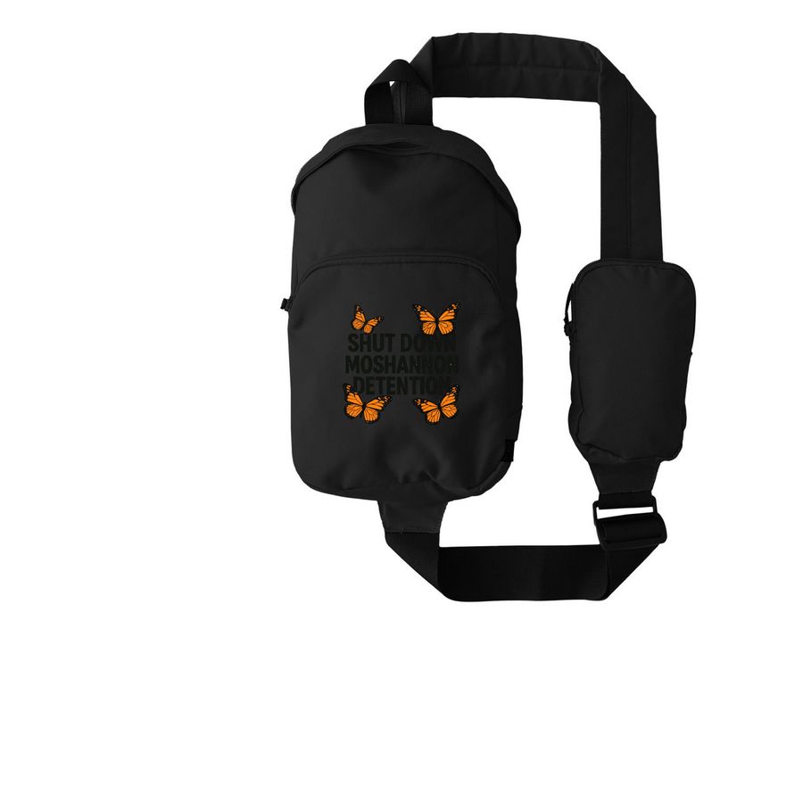 Shut down Moshannon Detention&nbsp;, a Black Grove Sling Bag
