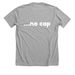 No cap, NH schools are under attack, a Athletic Heather Premium Unisex Tee (back-view)