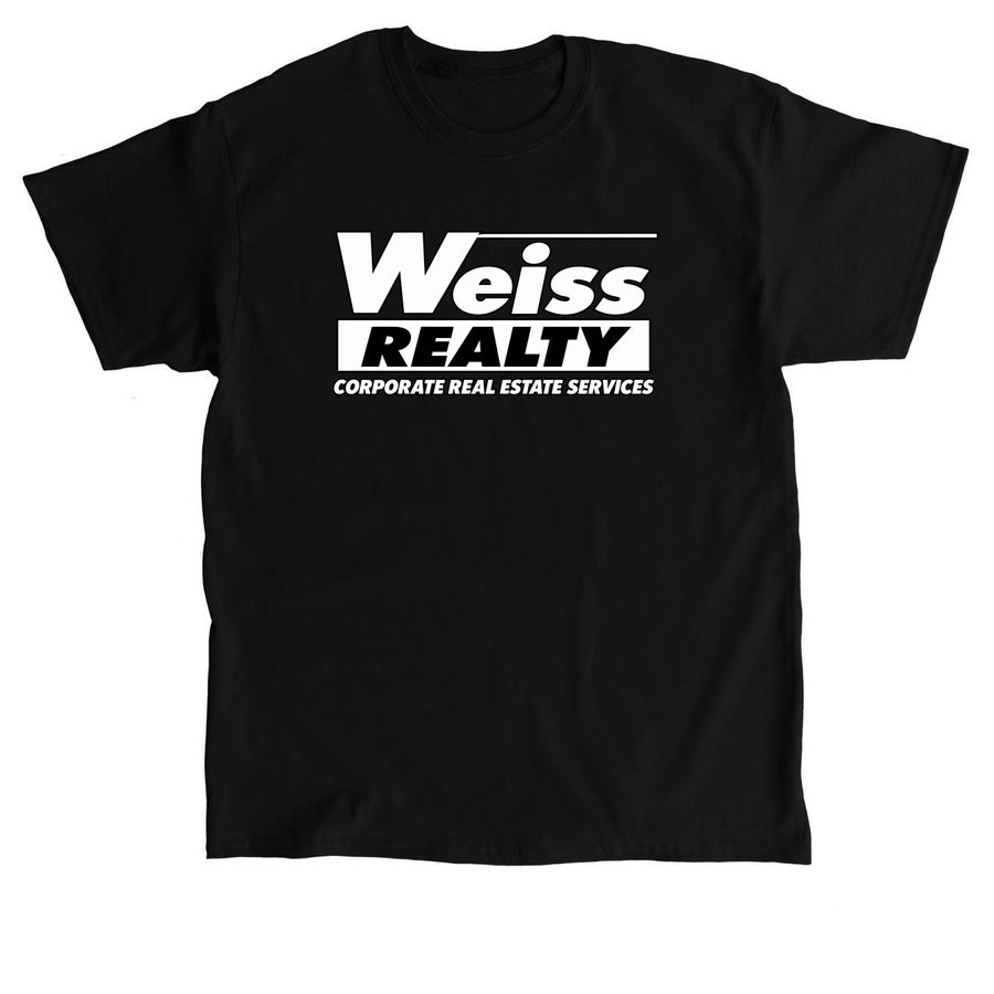 Weiss Realty Gives Back!, a Black Classic Unisex Tee