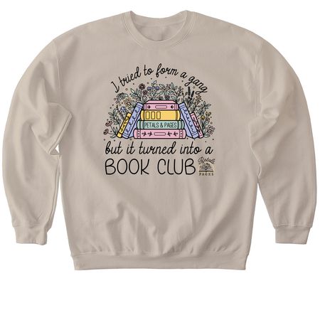 P&P Gang - Color, a Sand Softstyle Crewneck Sweatshirt