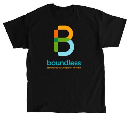 'B' for Boundless, a Black Classic Unisex Tee