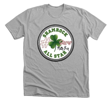 Support Mattyboy & the shamrock gang&nbsp;, a Athletic Heather Premium Unisex Tee