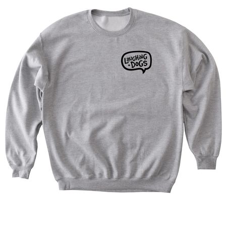 Laughing Dogs Swag, a Sport Grey Softstyle Crewneck Sweatshirt