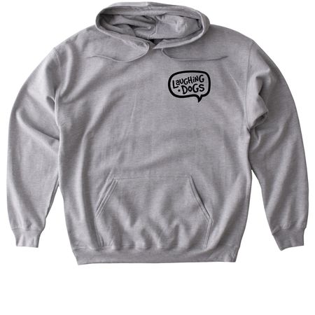 Laughing Dogs Swag, a Sport Grey Gildan Softstyle Pullover Hoodie