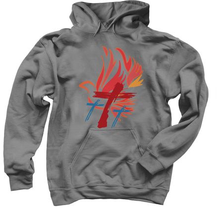 2023 Calvary logo (fixed version)&nbsp;, a Charcoal Pullover Hoodie