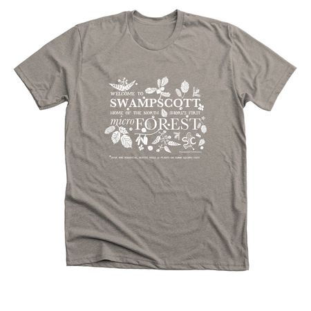 Micro-Forest Apparel, a Heather Stone Premium Unisex Tee