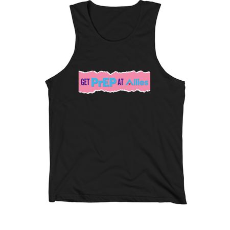 Get PrEP at Allies, a Black Premium Cotton Tank