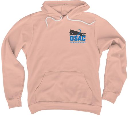 The Whale Cup, a Peach Premium Pullover Hoodie