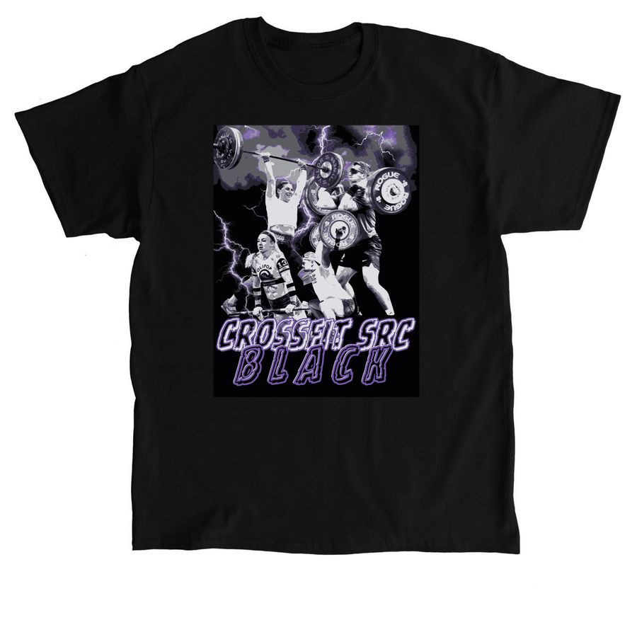 CrossFit SRC Black Syndicate Crown Fundraiser, a Black Classic Unisex Tee