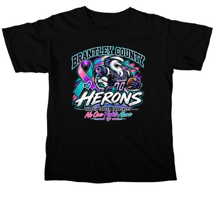 JazlynnStrong(Football Version), a Black Comfort Colors Unisex Tee